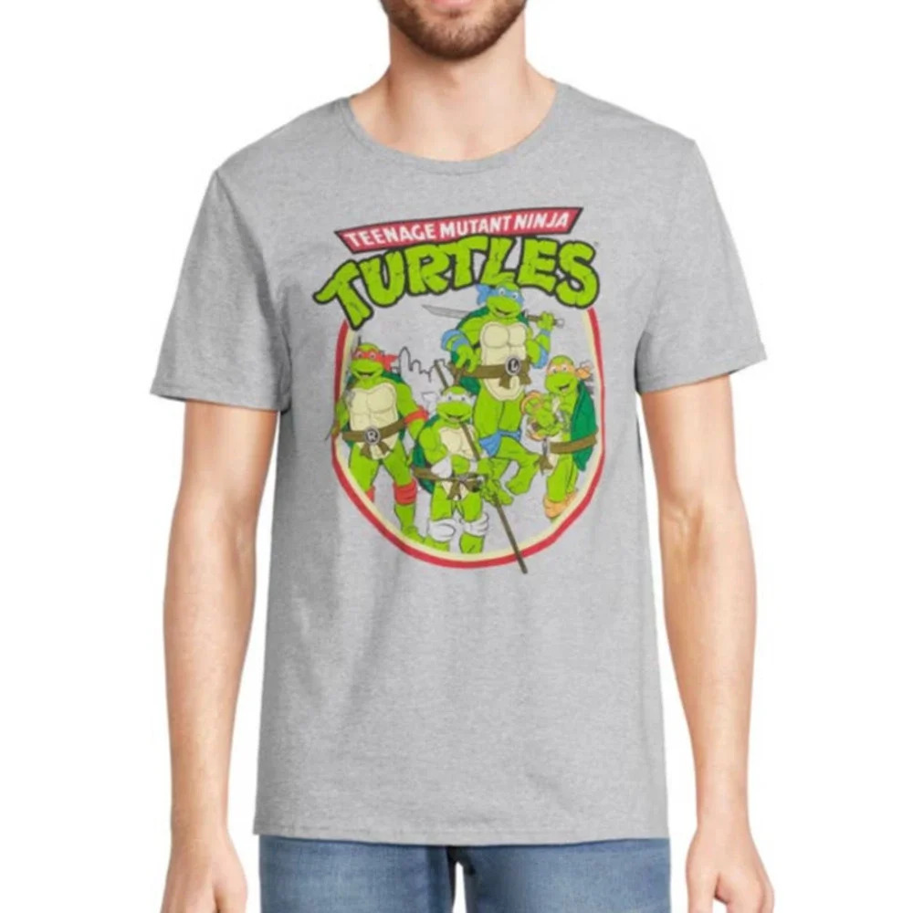 NEW Nickelodeon Men’s Size Medium Teenage Mutant Ninja Turtles Graphic Tee